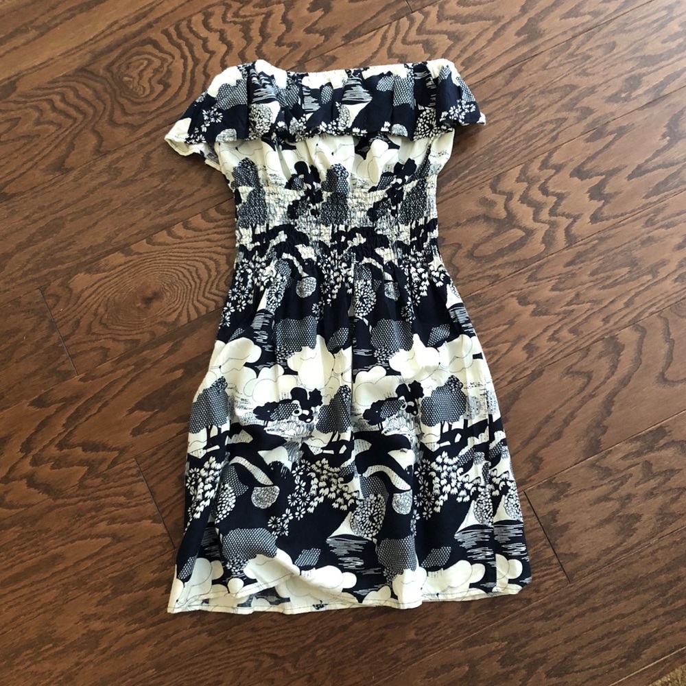 Off The Shoulder Floral Sun Dress